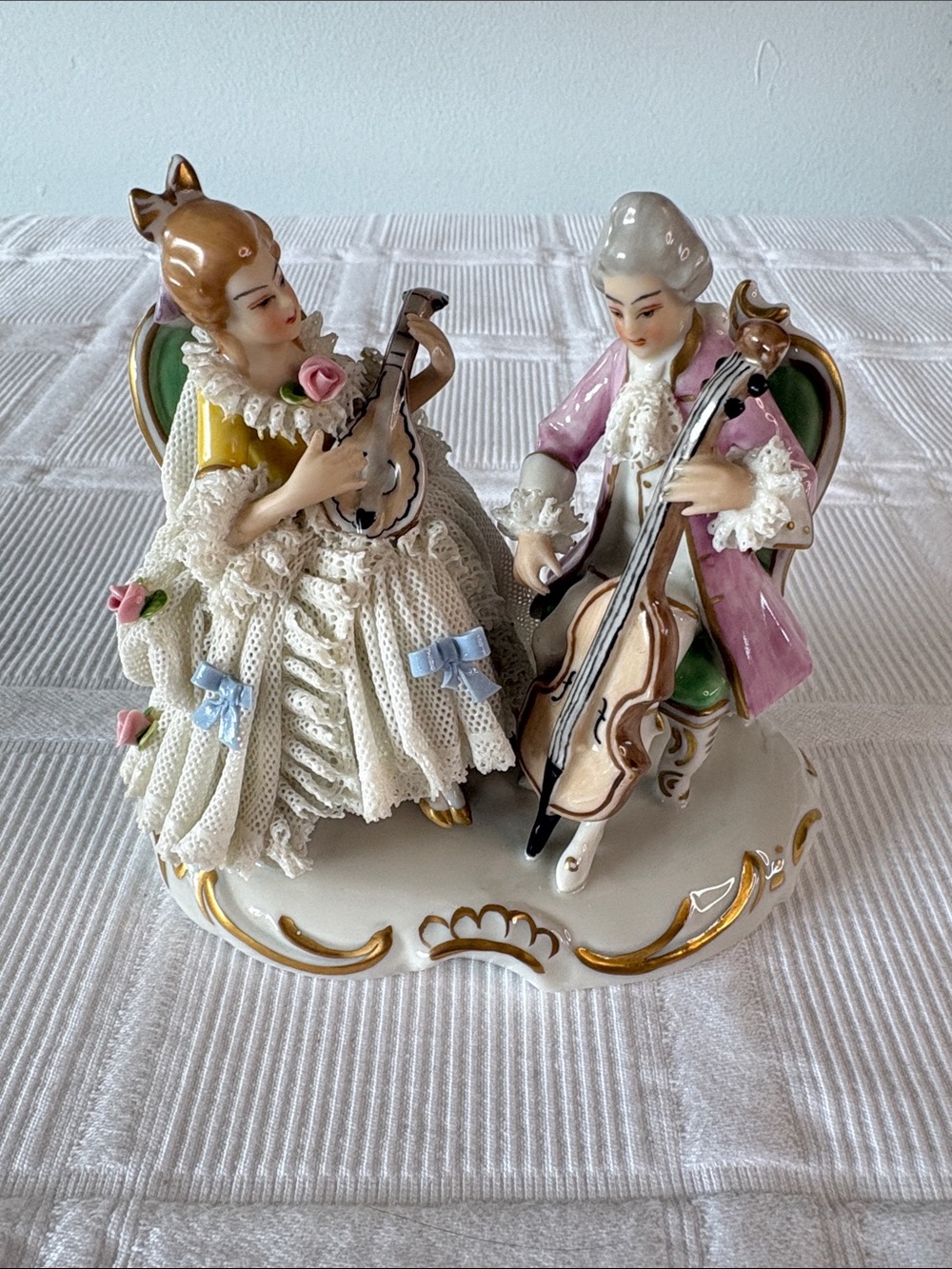 Dresden Rare 50s German Porcelain Figure 4x5